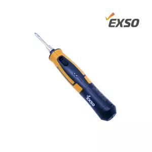 엑소(EXSO) 충전용 무선 인두기 EX-376N+전용 인두팁 세트 택1 편리한 인두기