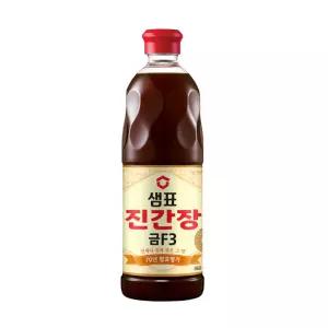 샘표 진간장 금F3 860ml  x 3개