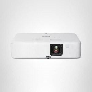 Epson EpiqVision Flex CO-FH02 풀 HD 1080p 스마트 스트리밍 휴대용 프로젝터, 3칩 3LCD, 3,000루멘 색상/화이트 밝기, 안드로이드 TV, 블루투스, 5W 스피커, 홈 엔터테인먼트