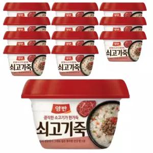 동원 양반 쇠고기죽, 287.5g,12개