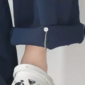 바지 밑단 고정 자석 기장 줄이기 체인 DD-12836 고정핀 바지기 장줄이기 바지길