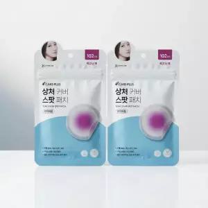 케어플러스 상처커버 스팟패치 102매 x2개 여드름패치