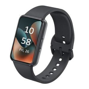 갤럭시 FIT 3 [2024] 1.6인치 AMOLED 디스플레이 | 14일 배터리 수명 100개 이상의 시계 운동 모드 국제 모델 - (블랙)