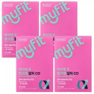 [단비] 마이핏S 핑크핏 알파CD 분말 알파시디 14포 x 4박스