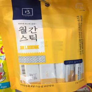 월간스틱 짜먹는 닭가슴살 반려묘 간식 사료 11gX30P