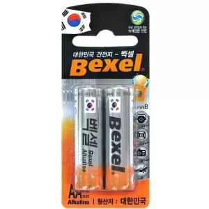 벡셀 시계 도어락 AA 건전지 40P LR6 배터리 마우스/일회용/손전등/장난감/AA건전지/에너지/게임기/전지