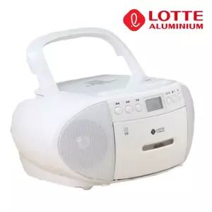 롯데핑키880화이트 MP3 카셋트플레이어 CD 라디오