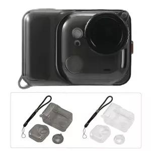 Insta360 GO 용 카메라 케이스 울트라 충격 방지 및 미끄럼 방지 실리콘 보호 케이스 렌즈 커버 액션 카메
