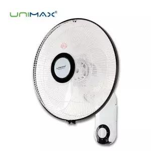 유니맥스 벽걸이 선풍기 리모컨 3엽 16형 40cm UMF-N5121W