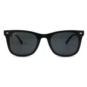 레이밴 RB4391D 60187 블랙 다크그레이렌즈 사각 뿔테 선글라스 RayBan