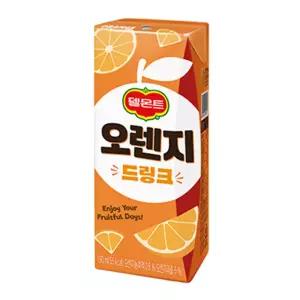 델몬트팩 오렌지 190ml (24팩)