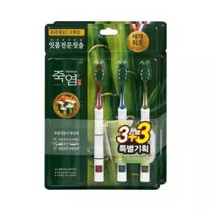 [텐바이텐]죽염 칫솔추천 초극세모 잇몸 전문칫솔 6입 1개