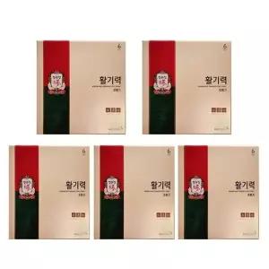 정관장 활기력 20ml x 16개입 x 5박스 FWS