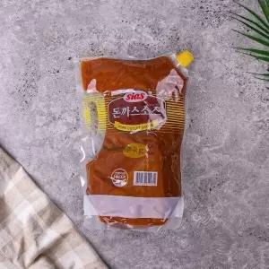 시아스 시아스 돈까스소스 파우치 2kg 경양식 돈가스 돈카츠