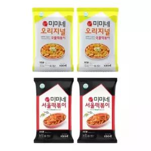미미네 오리지널 2봉 + 서울 떡볶이 2봉 12인분