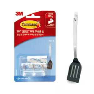 3M)코맨드 탈부착식벽걸이(17067 중)/접착식/후크/액자/고리/걸이/벽걸이/다용도/무타공/벽고리/시계/강력