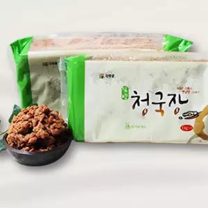구수한 담양 생 청국장 1kgx10개입(업소용) 총 10kg