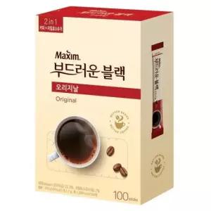 설탕커피 맥심 부드러운블랙 오리지날100T
