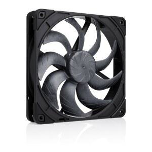 녹투아 NF-A14x25 G2 PWM 크로맥스.블랙, 프리미엄급 조용한 140mm PC 팬(블랙)