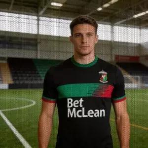 2026 Glentoran 홈 축구 유니폼 북아일랜드 저지 여름 스포츠 빠른 건조 남성용 티셔츠 편안하고 통기성이