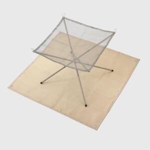 난로 캠핑 화재예방 학교 방염매트 버너받침대 100x00cm HWA HIK-362K 방열시트 장작 관공서 방염포