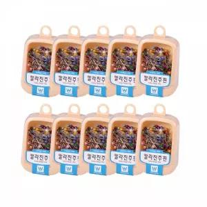 화신 진주핀 컬러믹스 행거팩 (1박스 10개입)