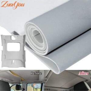 자동차 헤드라이너 벨벳 원단  폼 안감  교체/수리/DIY 홈 마이크로 스웨이드 지붕 복합재 3MM 두께