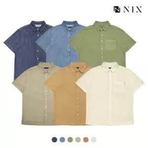 NIX유니오버다잉 세미오버핏 반팔셔켓FNRMCJV710P