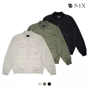 NIX유니 립스탑 세미오버핏 보머자켓FNRSCUV703P