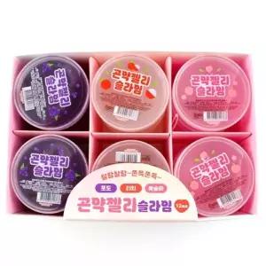 ( )275C 삼천 곤약 젤리 슬라임 12개세트