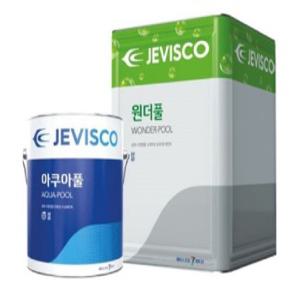 실외 수영장용 친환경 수성페인트 아쿠아풀(청색) 3L