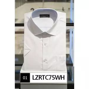 [란체티](김해점) 화이트 비즈니스 반팔 일반핏/슬림핏 셔츠 LZRTC75WH/76WH