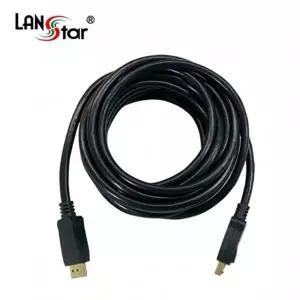 [엠지솔루션]LANSTAR DisplayPort 1.2 케이블 (LS-DP12MM, 10m)
