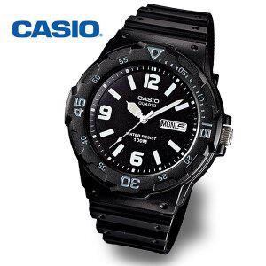 [카시오][정품] CASIO 카시오 MRW-200H-1B2 다이버룩 야광 남성 수능시계