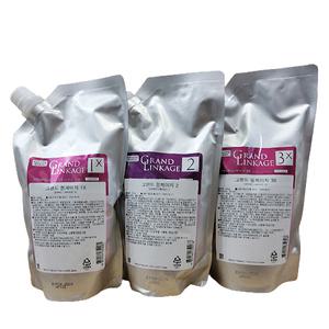 밀본 그랜드 링케이지 1x/2/3x 굵은모발 600ml 3종세트