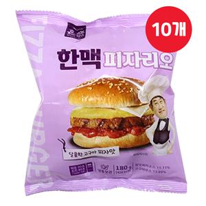 한맥 피자리오 180g x 10개 햄버거