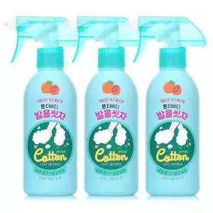 LG 온더바디 풋케어 샴푸 385ml x 3개 프레쉬자몽민트
