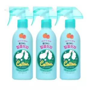 온더바디 발을씻자 풋스파 버블클렌져 385ml x3개 자몽민트