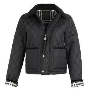 [버버리] 여성 다이아몬드 퀼팅 재킷 WITNEY 8105097 (BLACK)