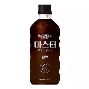 맥스웰하우스 마스터 블랙 500mlx24펫.
