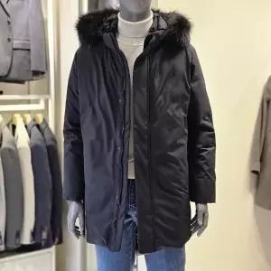 런던포그 세이브존04 디테처블 퍼 후디드 코트  LOWBA368a