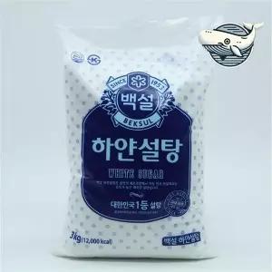 [하프클럽/알티피아]부드러운 하얀 설탕 3kg 디저트 베이킹 필수