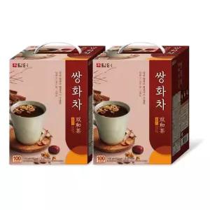 쌍화차 플러스(100개입x2개) 탕비실 음료 담터 손님접대 티타임 지인 부모님 선물 회사 1세트