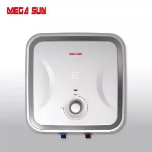 메가썬 저장식 전기온수기 범랑 30L 벽걸이형(하향식) 업소용 사무실 화장실 세면대