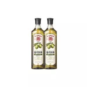 해표 올리브유 (식용유/기름) 900ml x 2병