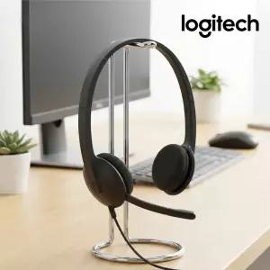 (국내정품) 로지텍 H340 유선 헤드셋 USB연결 경량 노트북 PC용 가성비