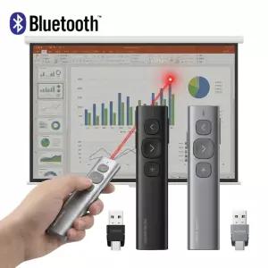 NAVEE NV203-BPT200 블루투스 무선 프리젠터 레드 레이저포인터 PPT 리모컨
