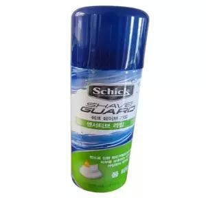 쉐이브 가드 센서티브 라임 폼 220ml, 5개