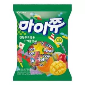 마이쮸 대용량 캔털루프멜론+애플망고 284g