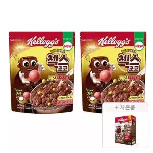 켈로그 첵스초코 매직팝핑볼 400g, 2개 쿠키앤크림 120g, 1개